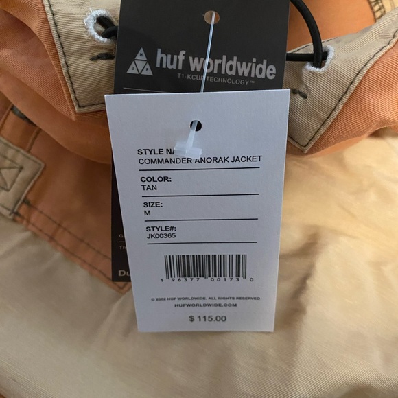 HUF Commander Anorak Jacket - Picture 5 of 5